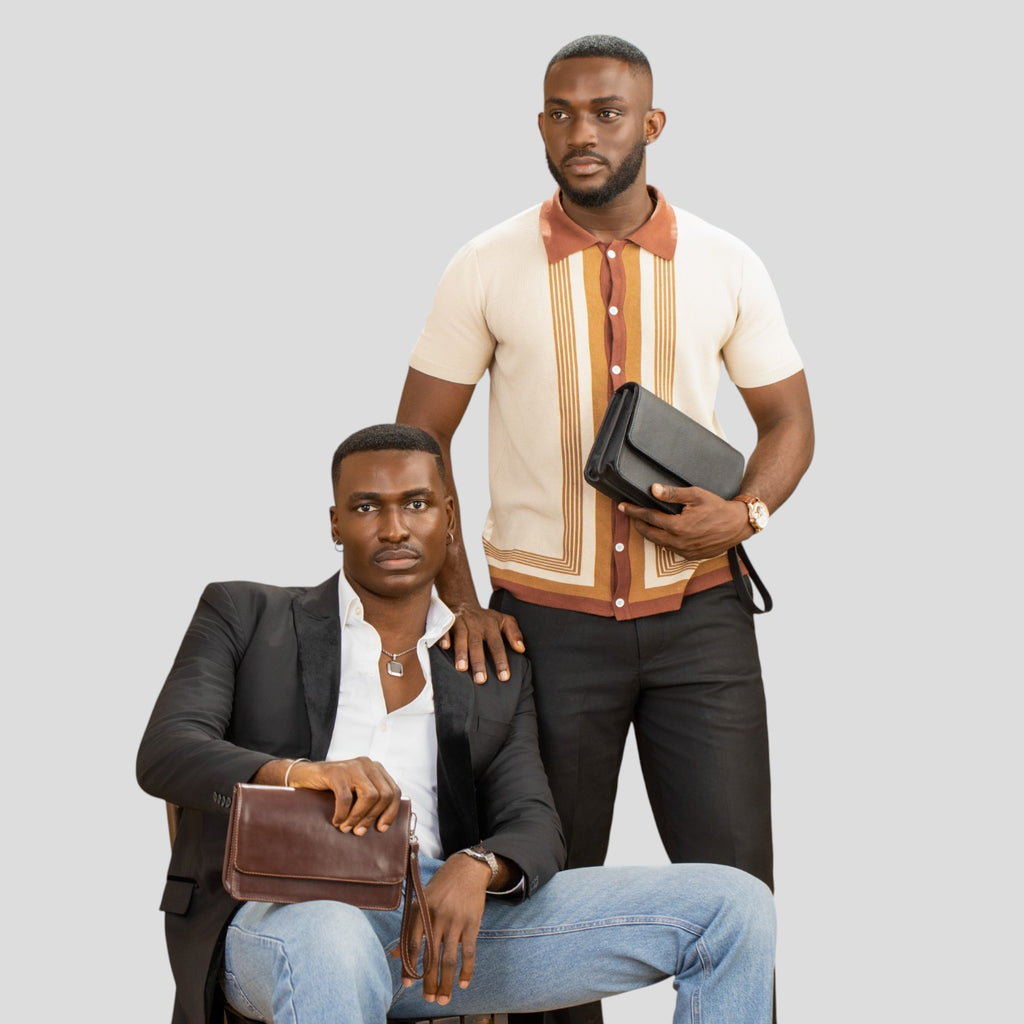 The zachi clutch bag