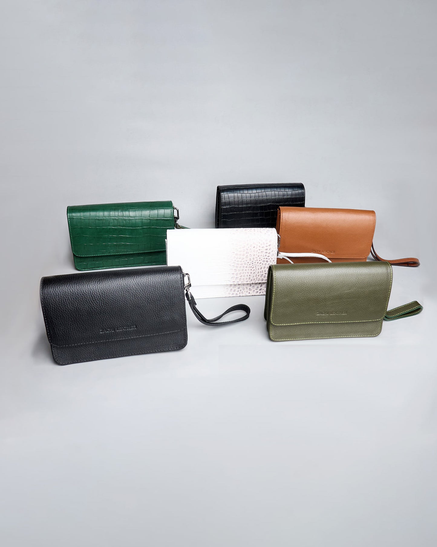 The zachi clutch bag