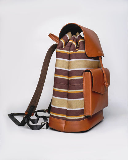 Aso oke backpack