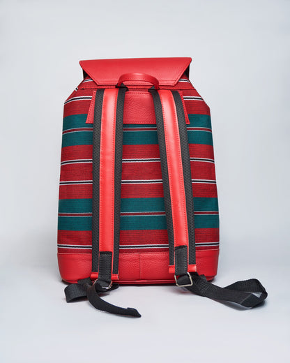 Aso oke backpack