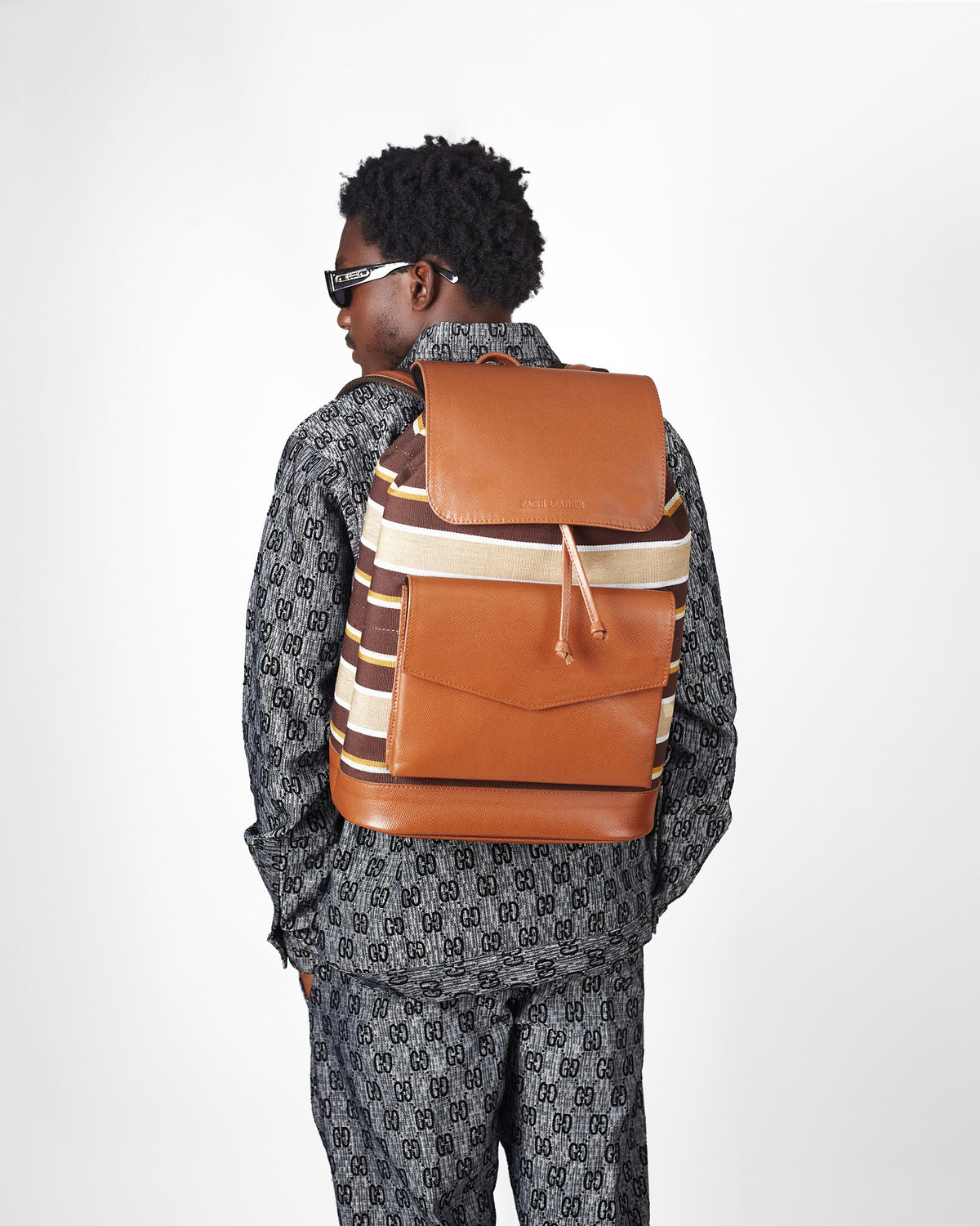 Aso oke backpack