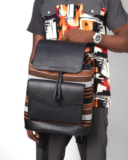 Aso oke backpack